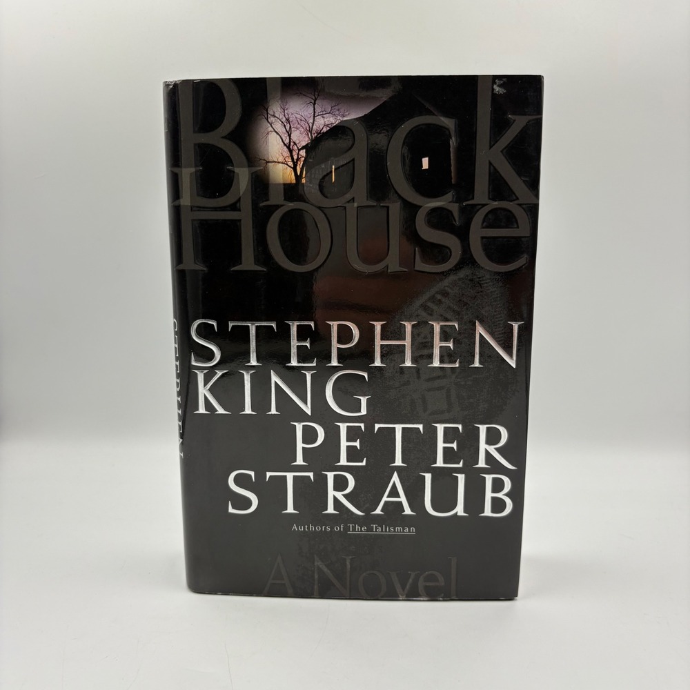 Stephen King Peter Straub Black House Novel Hardcover Black Good First Edition